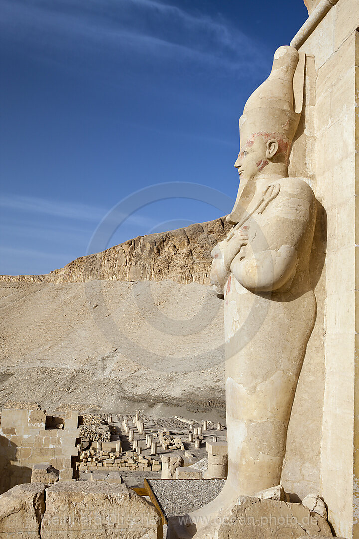 Hatschepsut Statue, Luxor, Aegypten