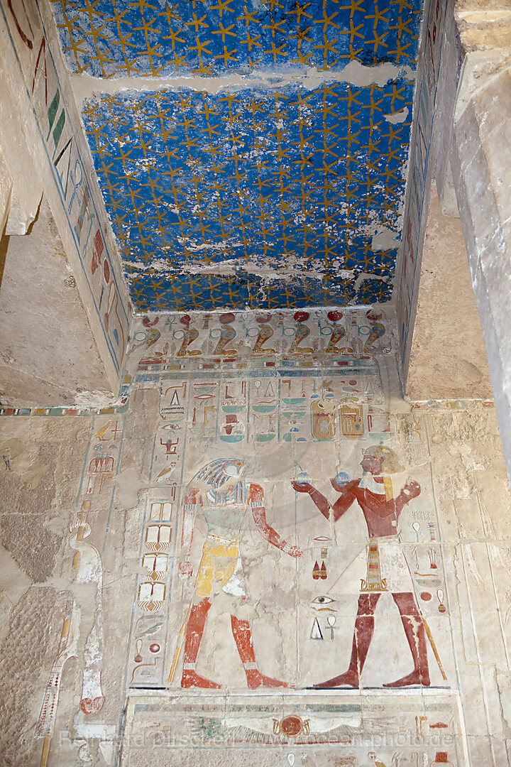 Relief in Hatschepsut Tempel