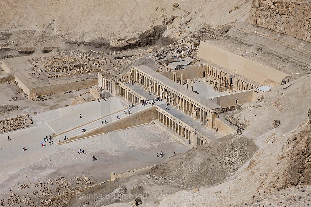 Hatschepsut Tempel, Luxor, Aegypten