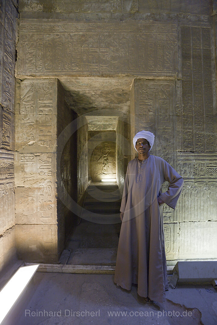 Impressionen von Horus-Tempel von Edfu, Edfu, Aegypten