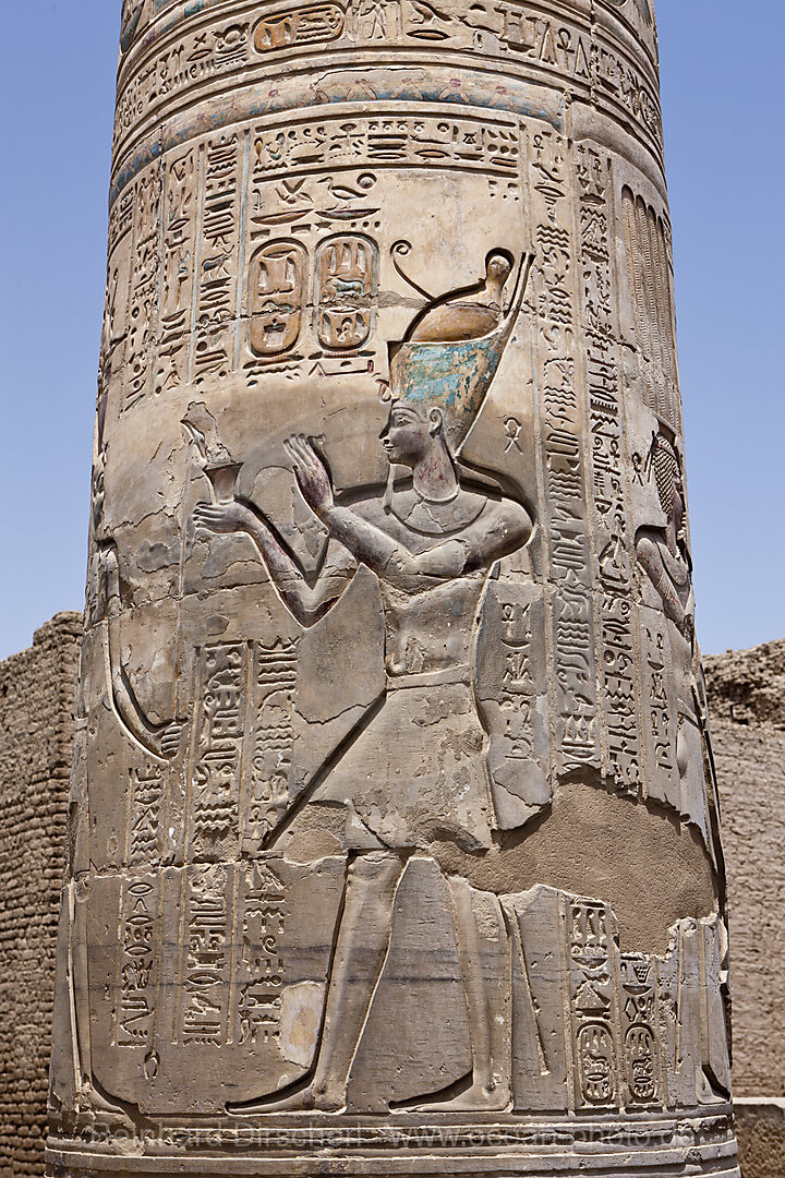 Relief in Kom Ombo Temple