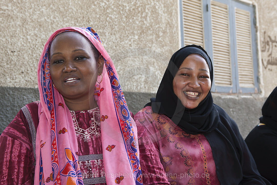Women of Nubian Village on Elephantine Island