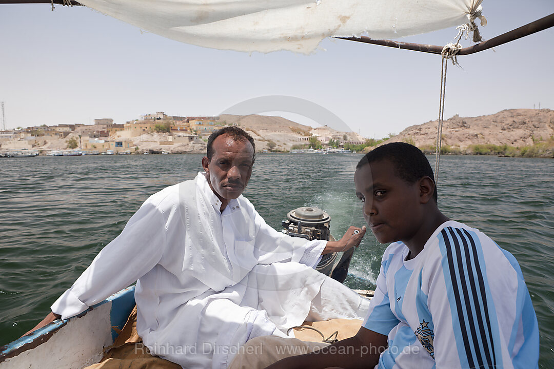 Captain of Nile River Felucca