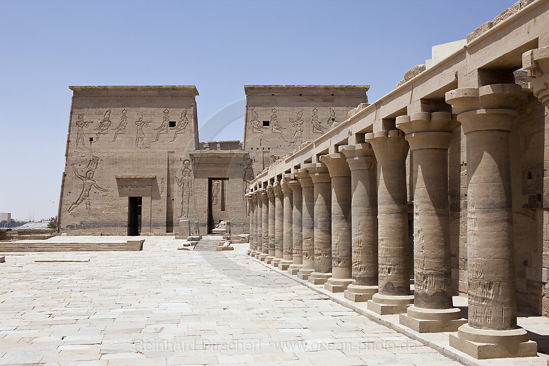 Tempel der Isis auf Insel Philae