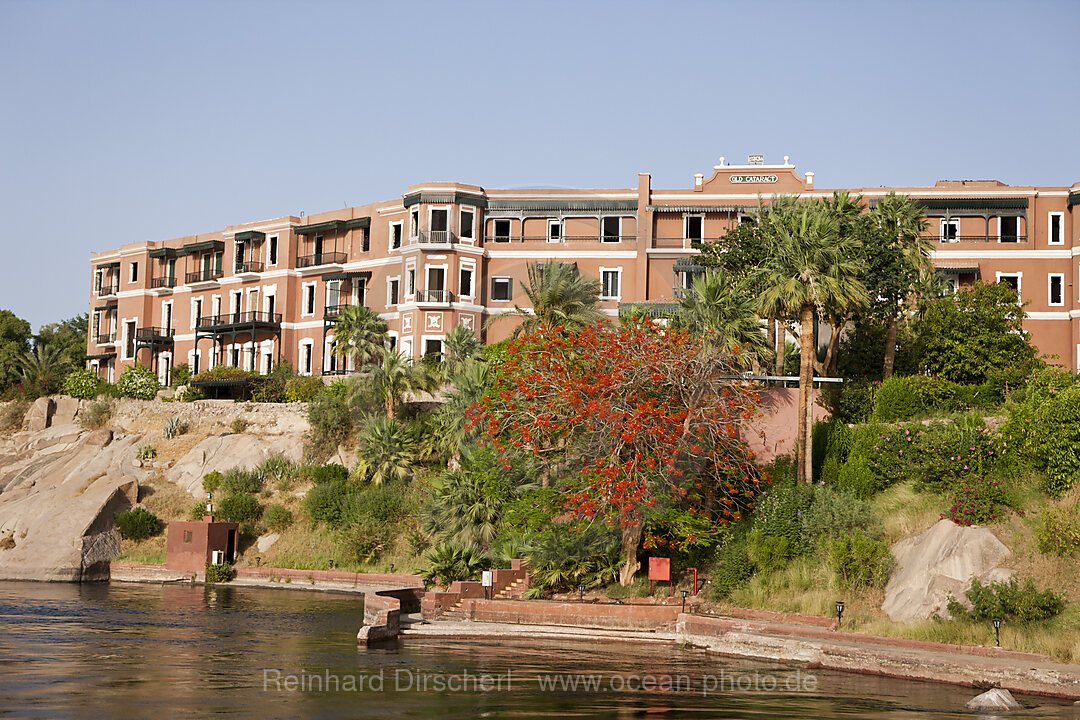 Traditional Hotel Old Cataract at Nile River