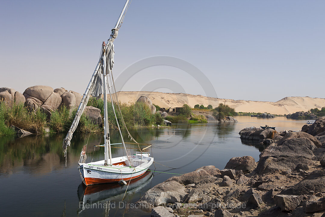 Felucca on Nile River