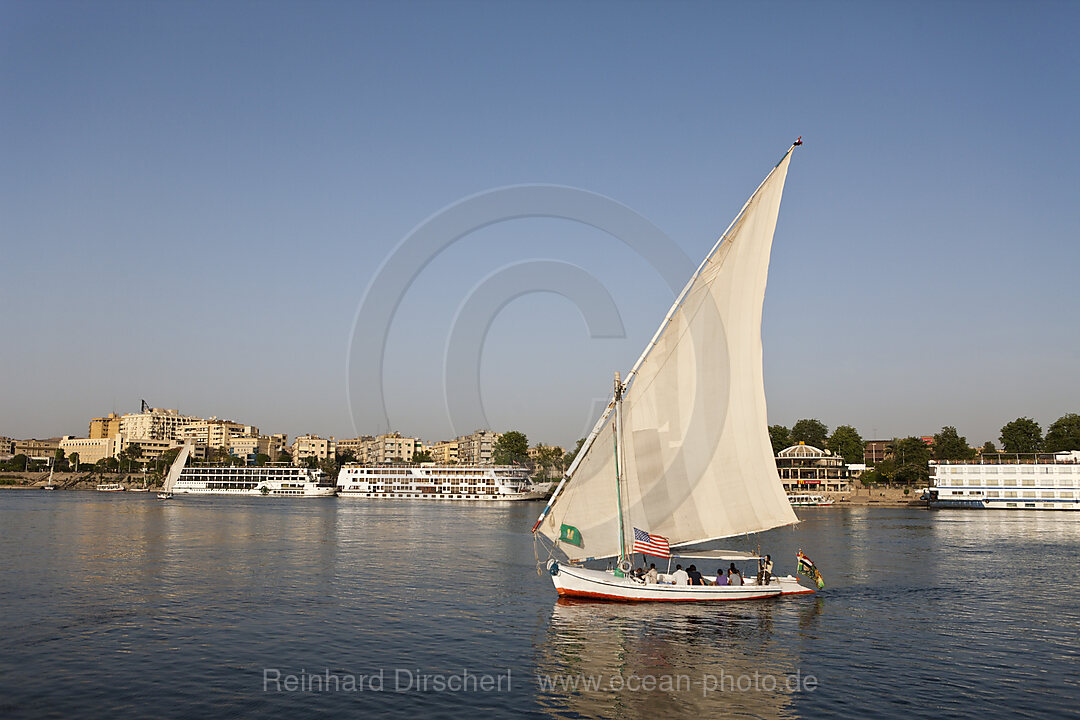 Felucca on Nile River