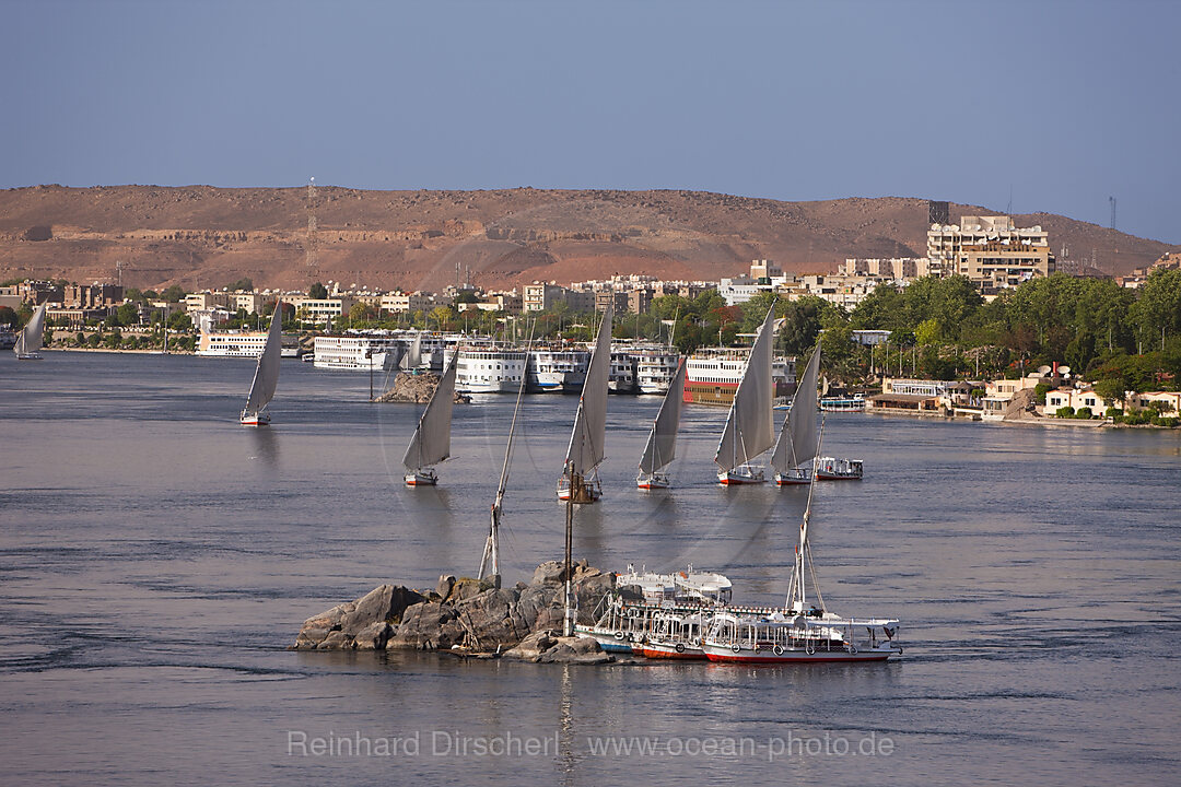 Felucca on Nile River