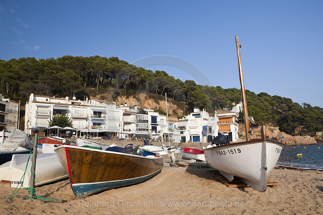 Fishing Boats at Tamariu Beach