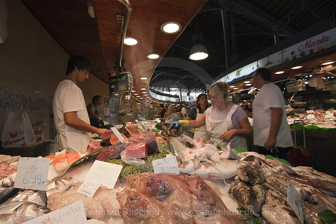 Fish Market at La Boqueria
