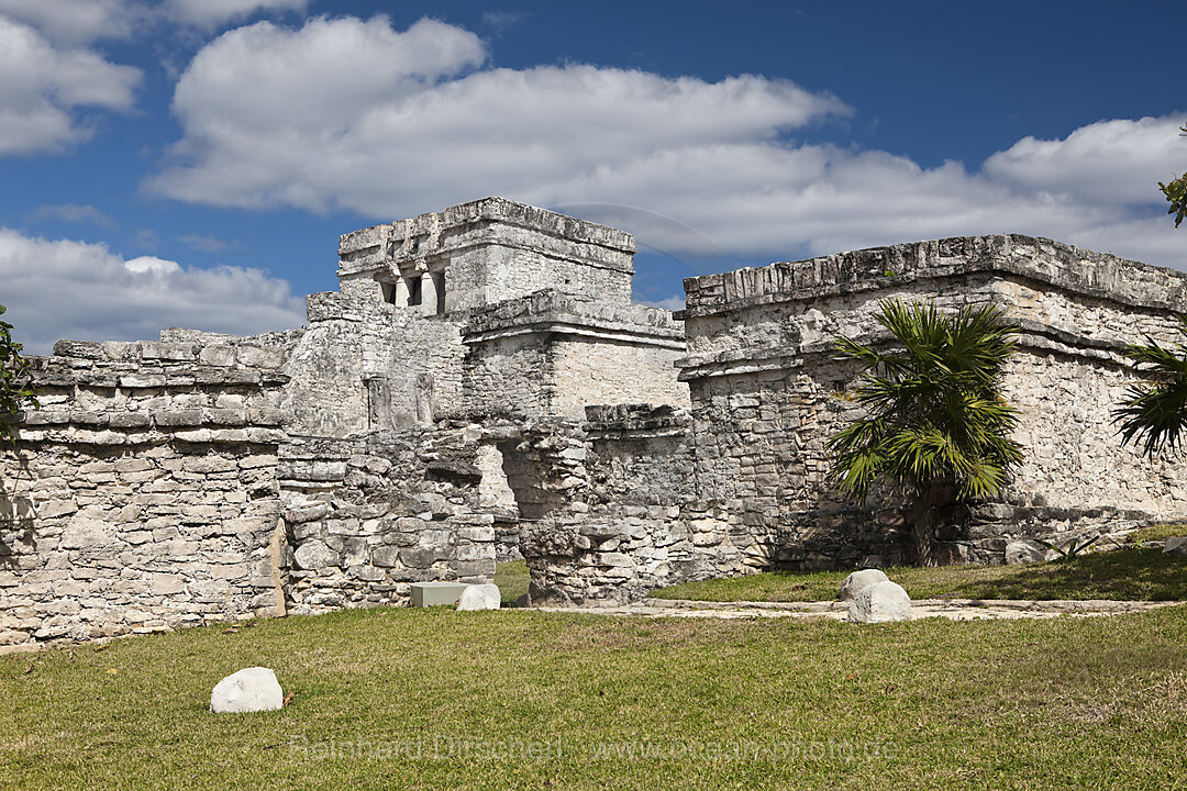 Maya Ruinen el Castillo von Tulum