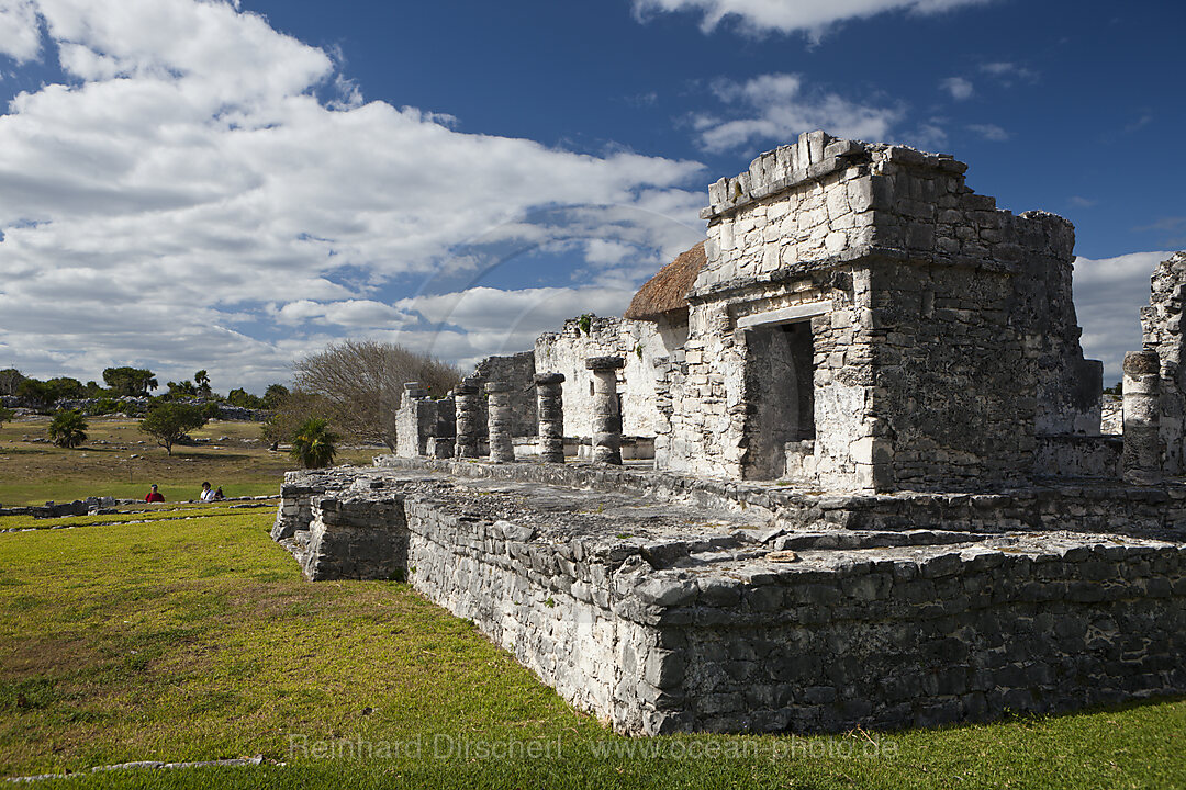 Maya Ruinen el Castillo von Tulum