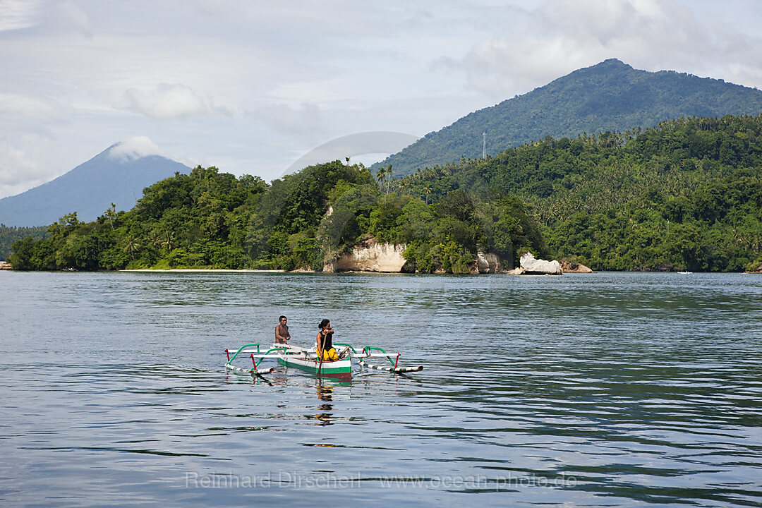 Fisherman at Lembeh Strait