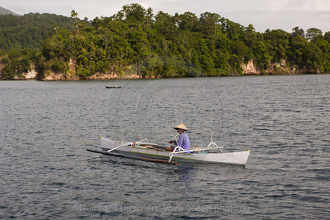 Fisherman at Lembeh Strait