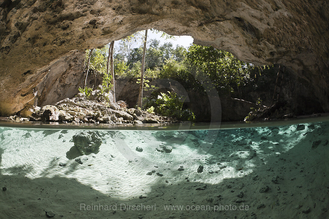 Eingang in Gran Cenote