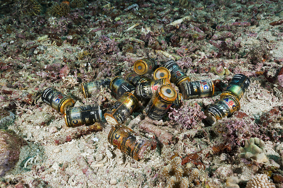 Batterien im Meer