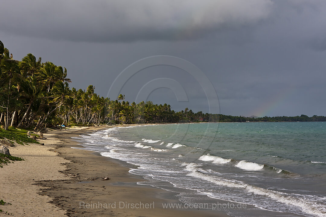 Beach of Pacific Harbour, Beqa Lagoon, Viti Levu, Fiji