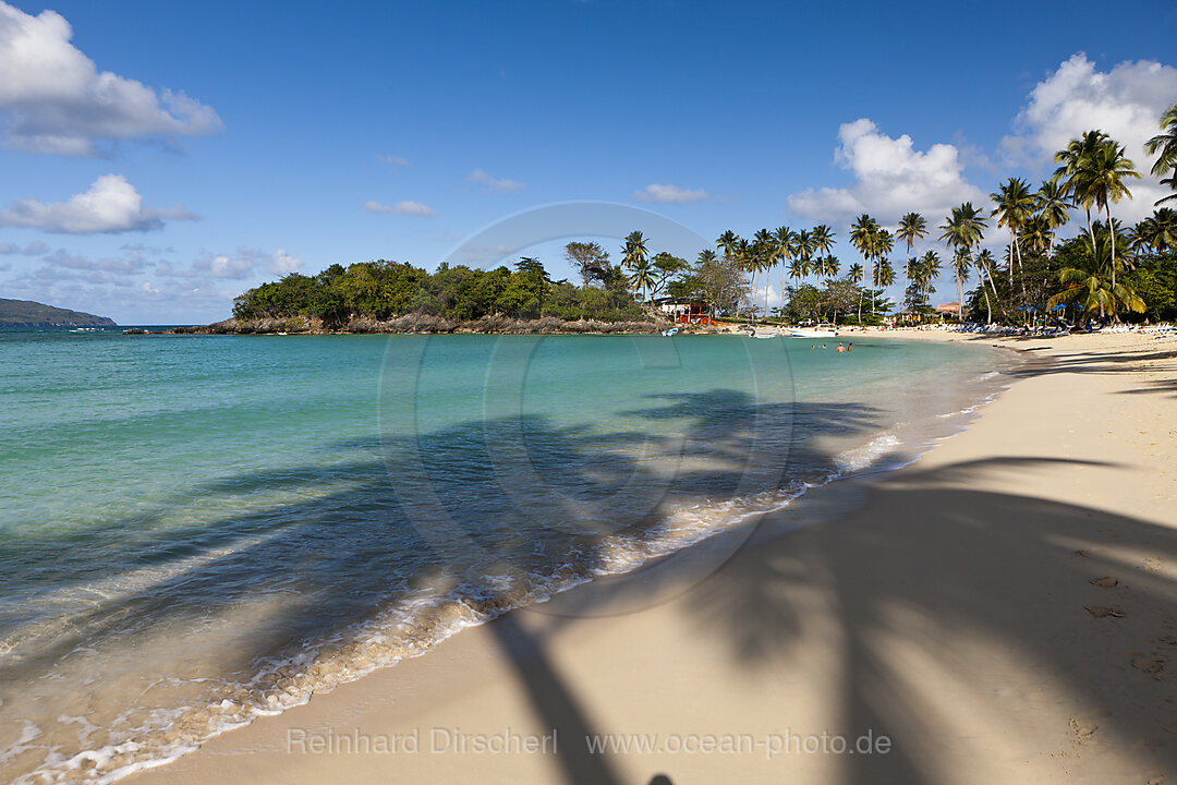 Strand Playa Rincon bei Las Galeras, Halbinsel Samana, Dominikanische Republik