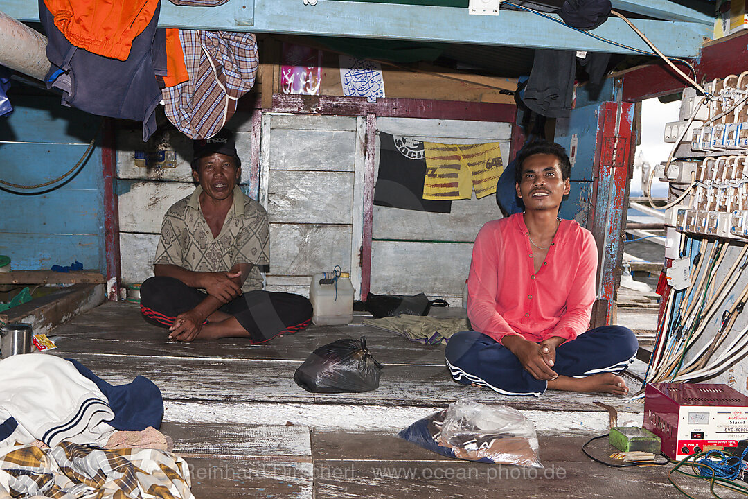 Fishermen living on Fishing Platform called Bagan