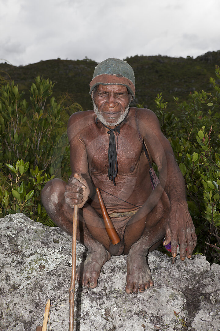 Dani Tribesman wearing Penis gourds