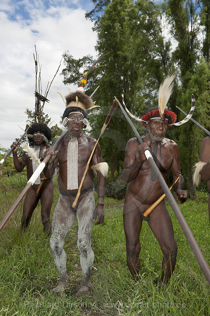 Dani Krieger, Baliem Valley, West Papua, Indonesien