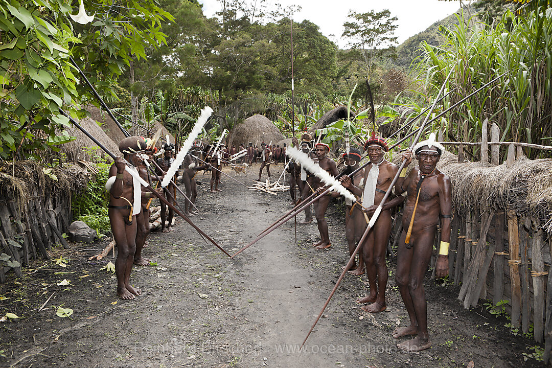 Warrior of Dani Tribe