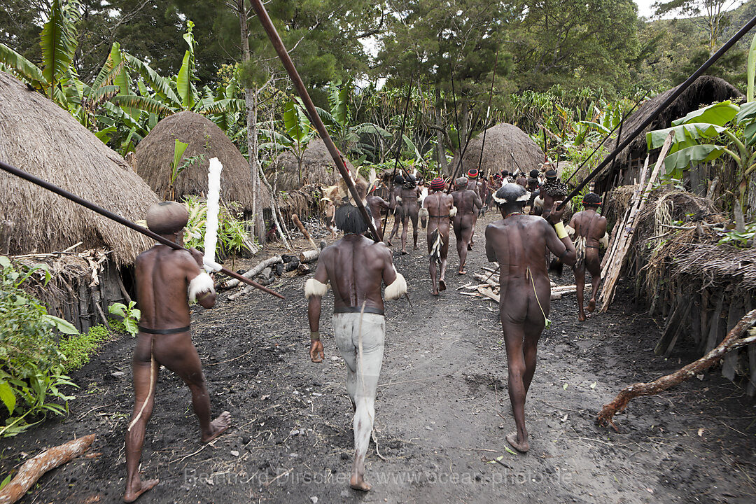 Dani Krieger, Baliem Valley, West Papua, Indonesien