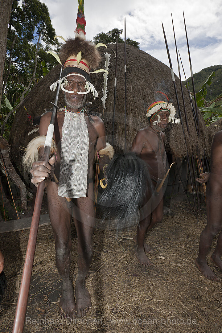 Dani Krieger, Baliem Valley, West Papua, Indonesien