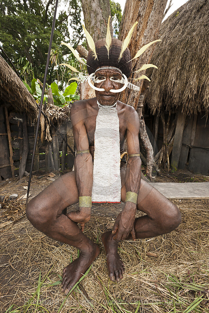 Warrior of Dani Tribe