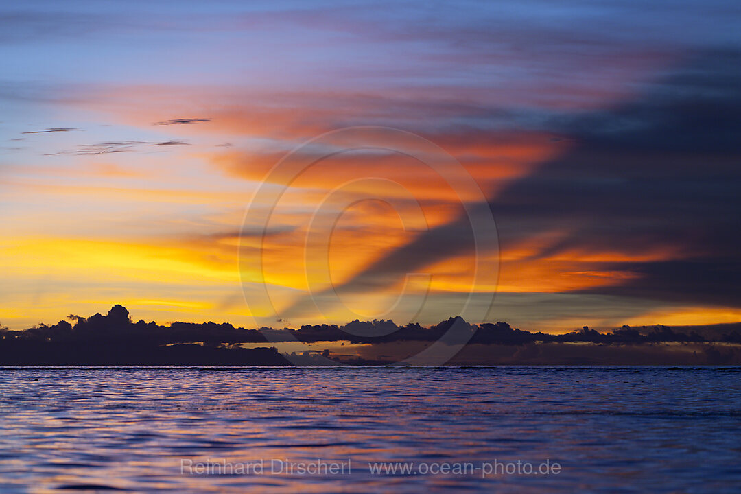 Sunset at Cenderawasih Bay