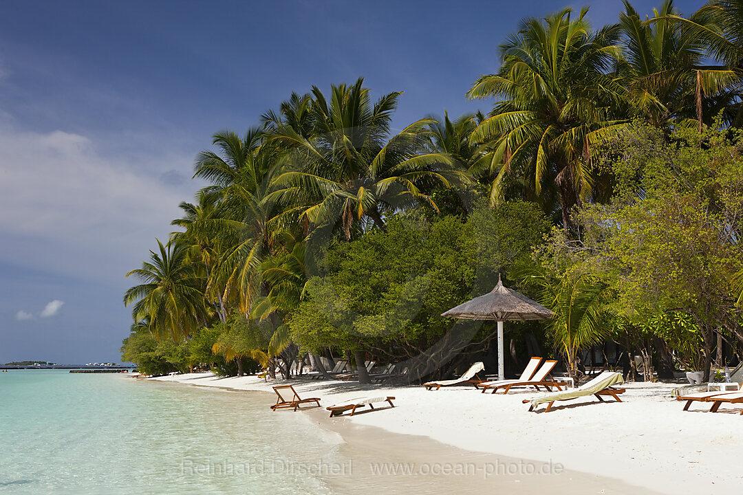 Strand von Kurumba, Nord-Male Atoll, Indischer Ozean, Malediven