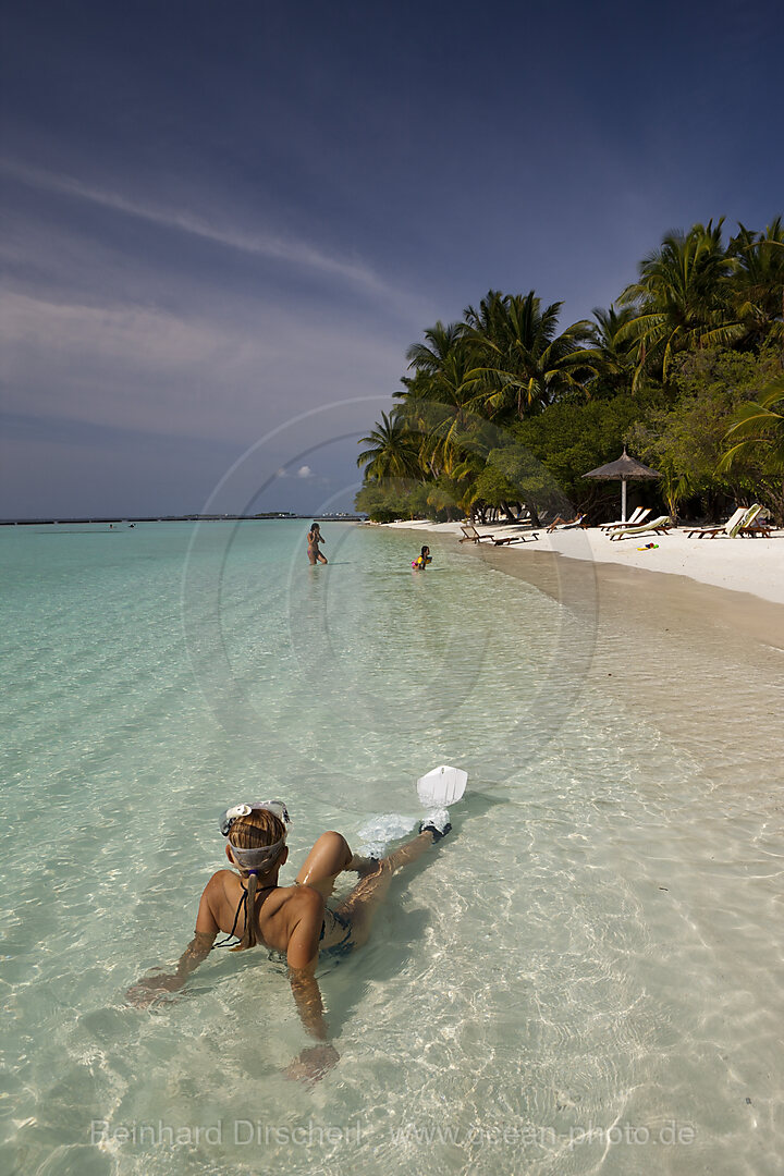 Ferien auf den Malediven, Nord-Male Atoll, Indischer Ozean, Malediven