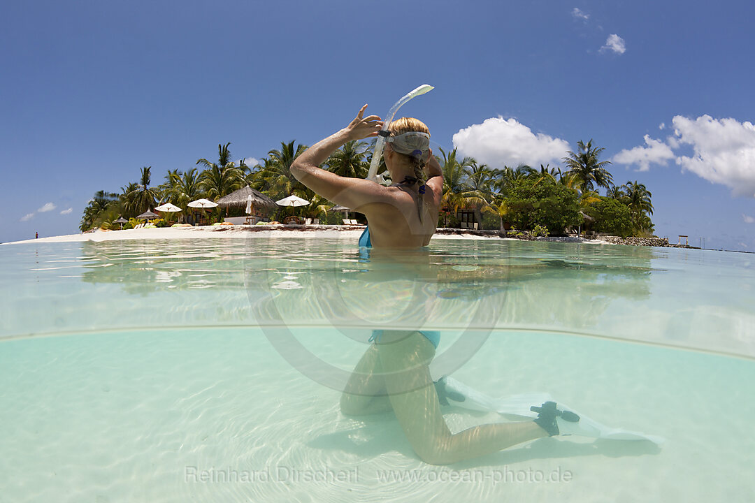 Ferien auf den Malediven, Nord-Male Atoll, Indischer Ozean, Malediven