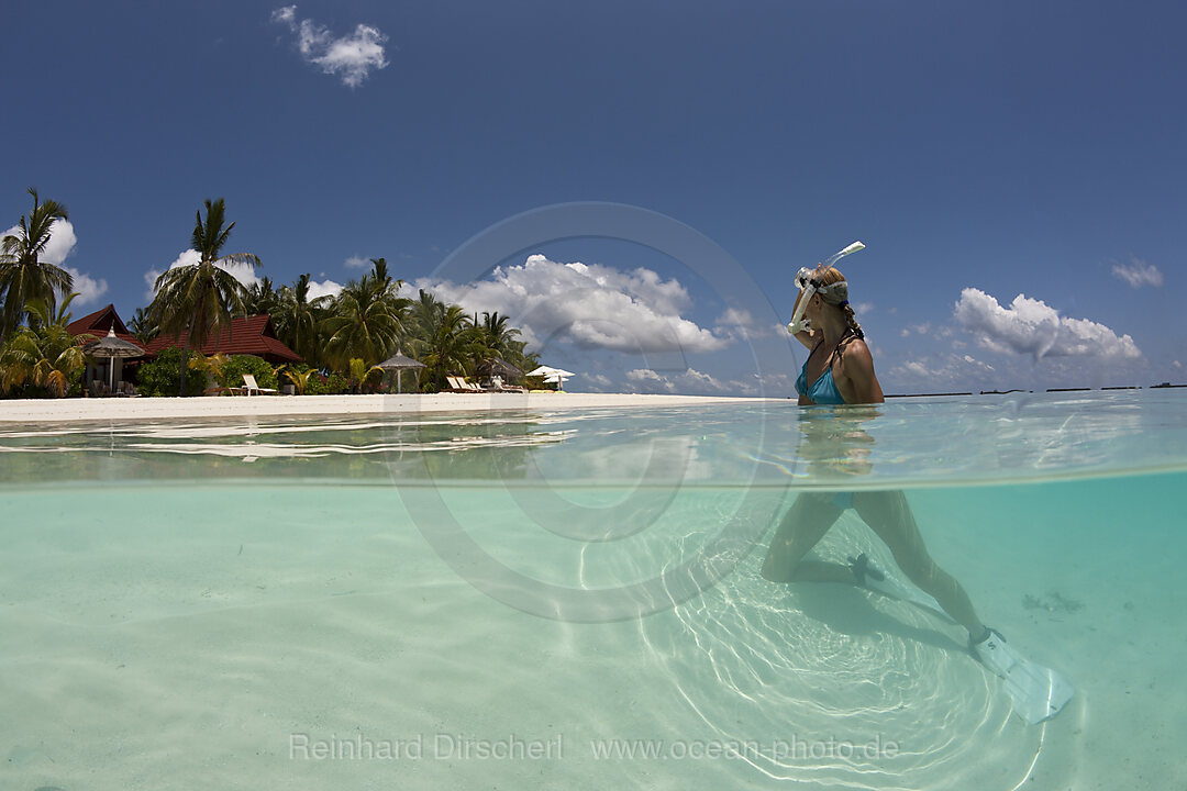 Ferien auf den Malediven, Nord-Male Atoll, Indischer Ozean, Malediven