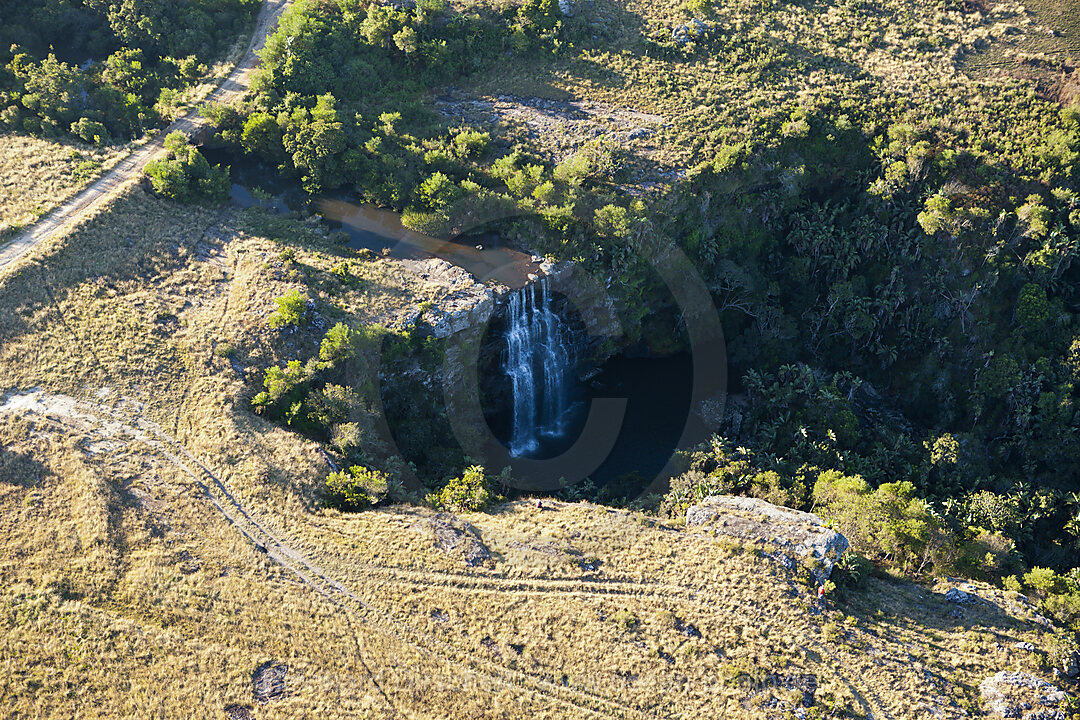 Wasserfall an der Wild Coast