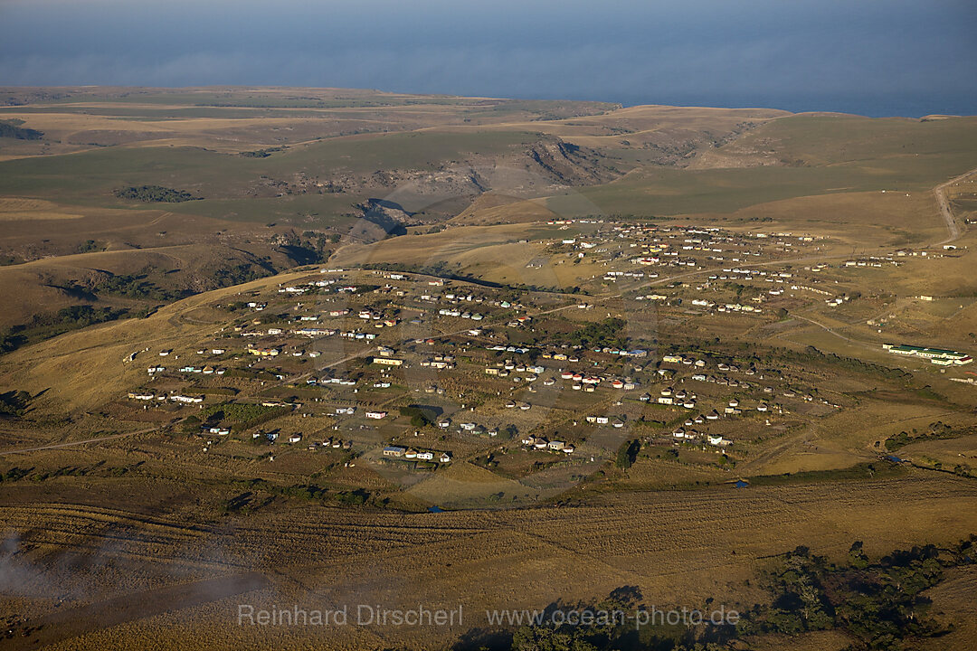 Xhosa Siedlung an der Wild Coast, n/a, Mbotyi, Ostkap, Suedafrika