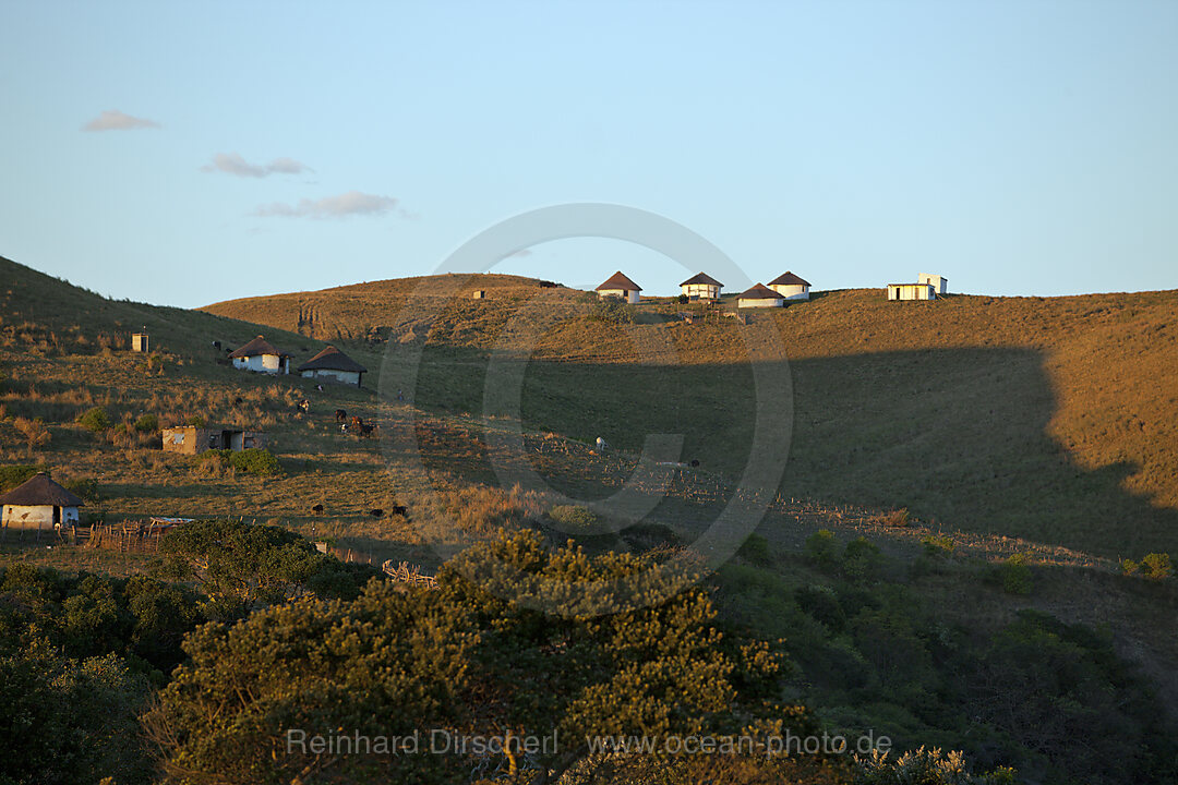 Landschaft an der Wild Coast, n/a, Mbotyi, Ostkap, Suedafrika