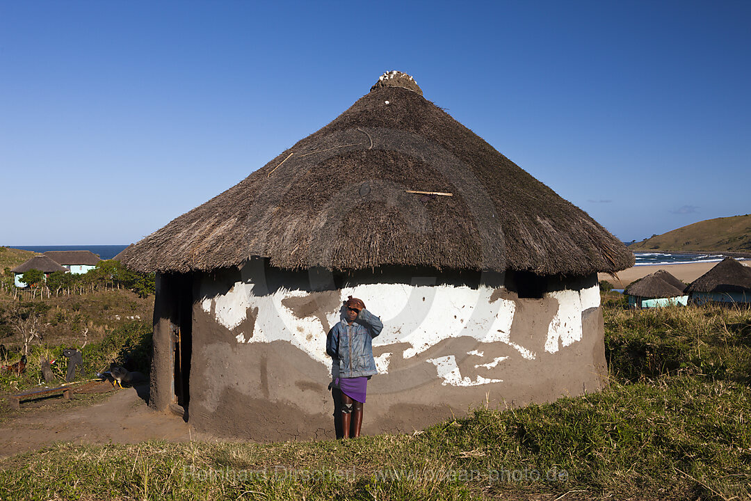 Xhosa Siedlung an der Wild Coast