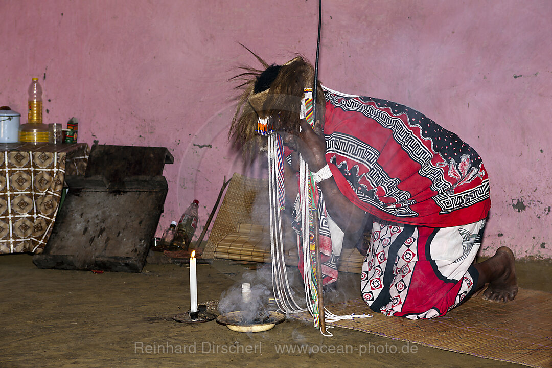 Xhosa Sangoma Medicine Man