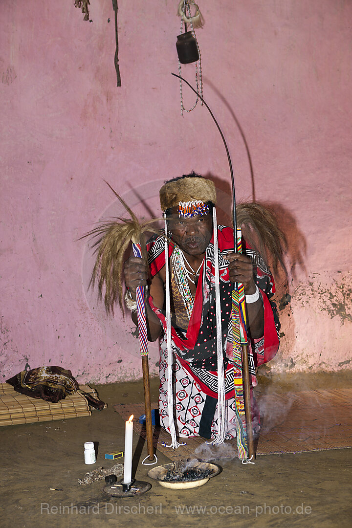 Xhosa Sangoma Medicine Man