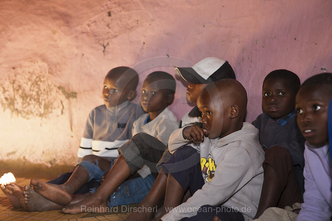 Kinder eines Xhosa Stammes