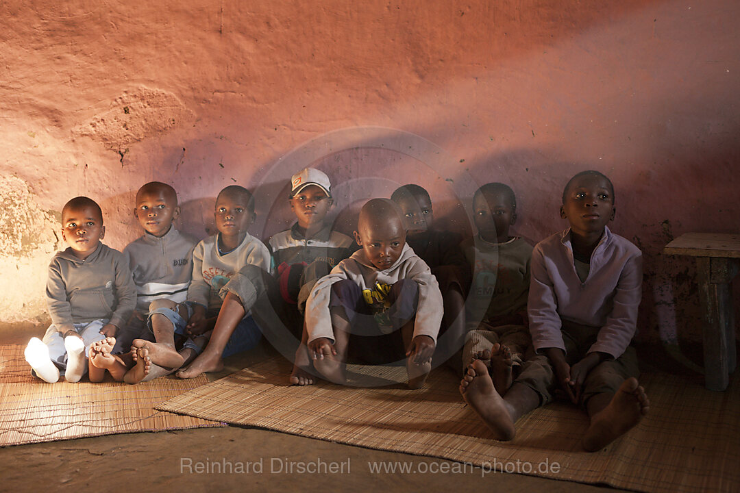 Children in Xhosa Village