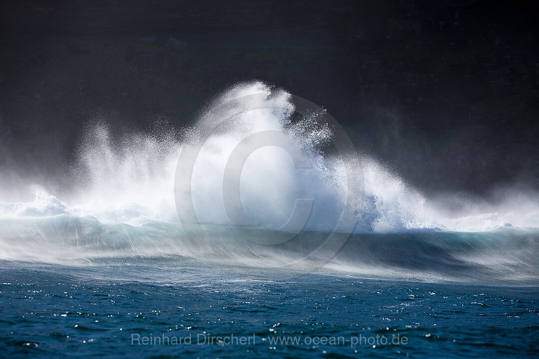 Brandung Wellen, n/a, Indischer Ozean, Wild Coast, Suedafrika