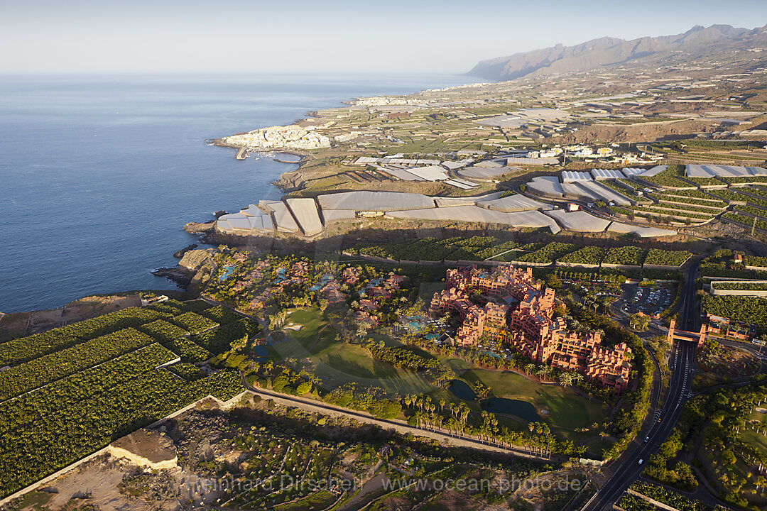 Hotel Facilities and Plantations in Southwest of Tenerife