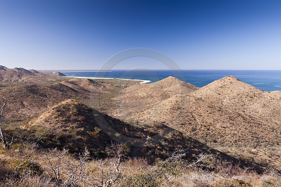 Wuestenlandschaft bei Cabo Pulmo, n/a, Cabo Pulmo Nationalpark Baja California Sur, Mexiko