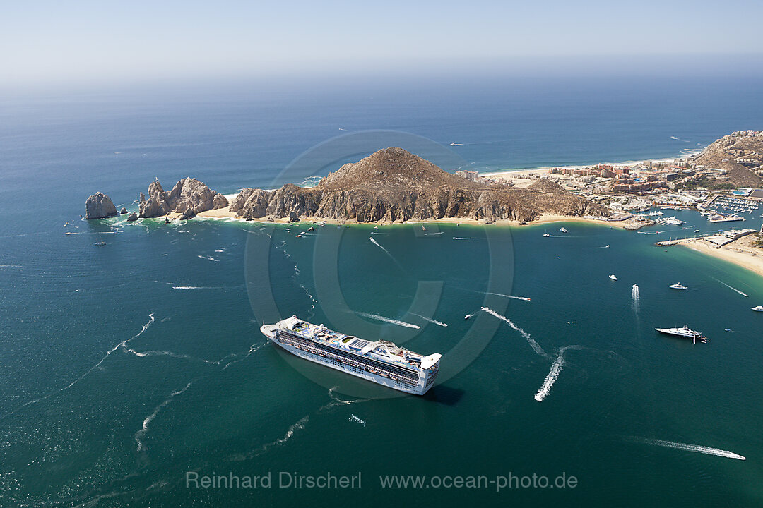 Kreuzfahrtschiff vor Cabo San Lucas, n/a, Cabo San Lucas Baja California Sur, Mexiko