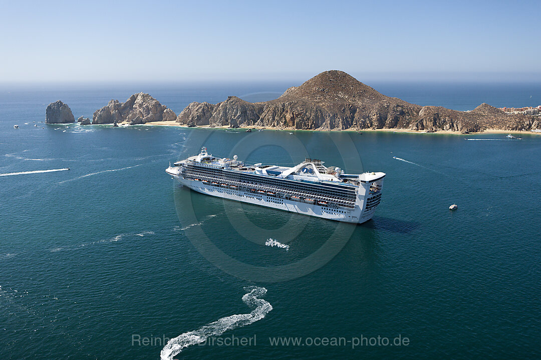 Kreuzfahrtschiff vor Cabo San Lucas, n/a, Cabo San Lucas Baja California Sur, Mexiko