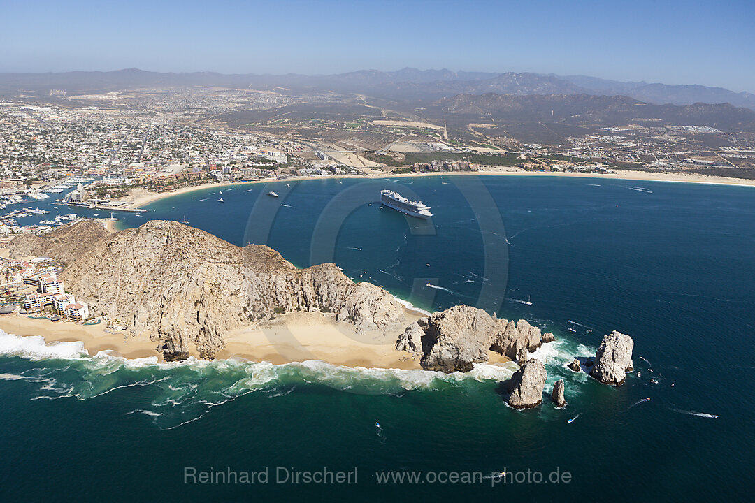 Aerial View of Lands End and Cabo San Lucas, n/a, Cabo San Lucas Baja California Sur, Mexico