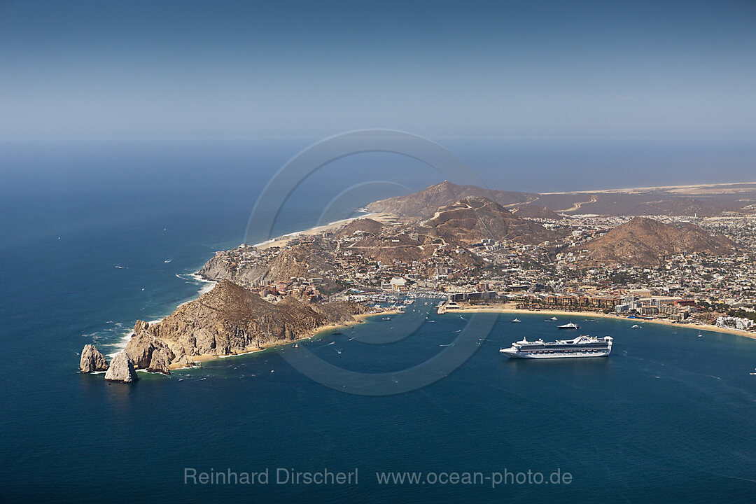 Aerial View of Lands End and Cabo San Lucas