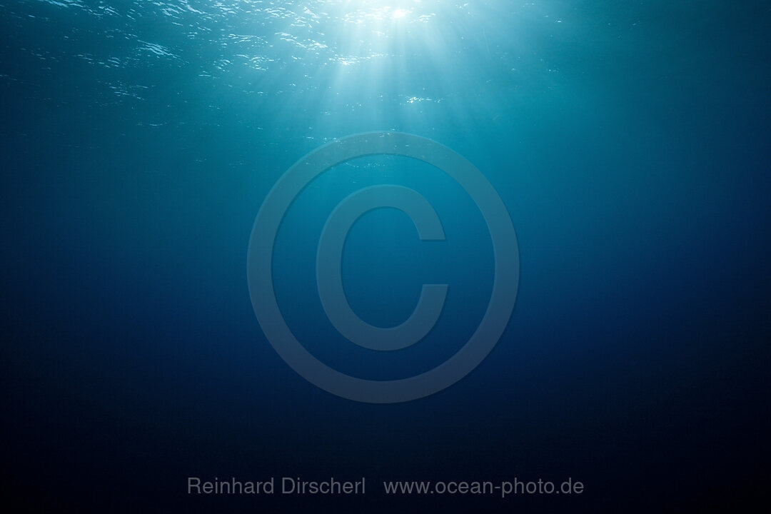 Sunbeam in Ocean, n/a, Socorro Revillagigedo Islands, Mexico